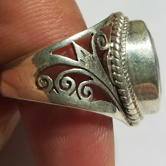 925 sterling silver handmade ring - Picture 3 of 4